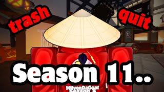 Everyone's QUITTING Season 11.. (Roblox Bedwars)