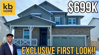 KB Homes Model 2651 | 4 Bed | 3 Bath | Windsong in Thornton | New Build Home Tour