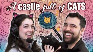 Two cat people play Castle Full of Cats