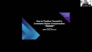 MAPS Coaching | Fast Track | How to Position Yourself to Command Higher Compensation by Dan Ihara