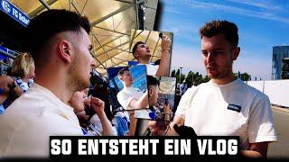 So entsteht ein Stadion Vlog  Blick hinter die Kulissen bei einem Stadion Vlogger!