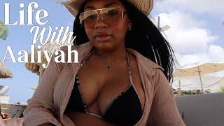 Life with Aaliyah | beach clubs, dates in Curacao, my thoughts on my hotel & myself