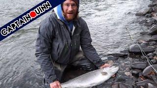 Chrome Spring Run Steelhead on the Fly - Captain Quinn