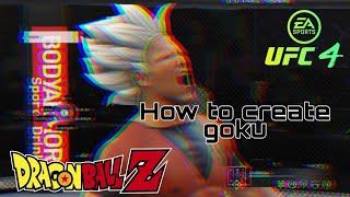 UFC 4 | How to create ultra instinct Goku