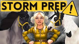 STORM PREP! Can We Keep the Horses Safe? | Star Stable RRP