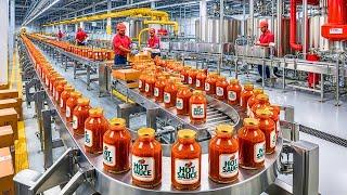 How it's Made: Hot Sauce | Hot Sauce Factory Process | Inside The Factory