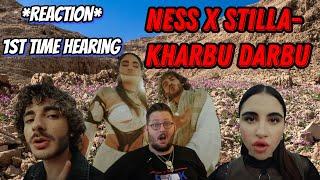 *1st Time Reaction* Ness X Stilla-Kharbu Darbu(Hebrew Rapper) נס X סטילה - חרבו דרבו