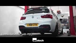 BMW M140 2018 PPF OPF Remus exhaust ( rear box )