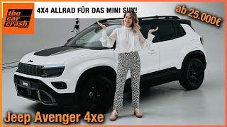 Jeep Avenger 4xe im Test (2024) Endlich bekommt das Mini SUV nen 4x4 Allrad! Review | Overland | POV