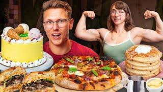 8,000 Calorie Cheat Meal With Bodybuilder LeanBeefPatty