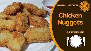 Chicken Nuggets | How to make nuggets at home By Nazia Kitchen | Easy recipe