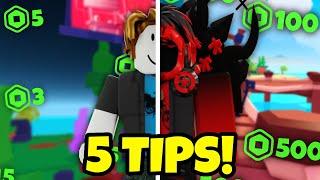 5 Tips & Tricks to Raise Your First 10000 Robux in Pls Donate...