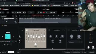 MEZCLAR VOCES TIPO BAD BUNNY EN BANDLAB DESDE ANDROID | Tutorial BANDLAB 2024