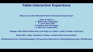 Fable Multiverse Introduction