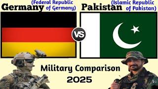 Germany vs Pakistan Military Power Comparison 2025 | Pakistan vs Germany military power 2025