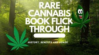 Vintage Cannabis Hemp Marijuana book German English Spanish French relaxation video flick through