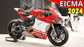 Eicma 2024 Milano - 2x New 2025 Ducati Panigale V4 S by Bonamici Racing & Gozzi Moto Laboratorio