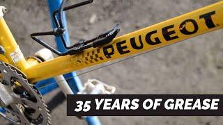 Deep Clean Of A 1987 Peugeot Alpine Express - Vintage Mountain Bike Service