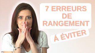 Les 7 Erreurs de Rangement qui Transforment Ta Maison en Bazar  et des solutions pour t’aider