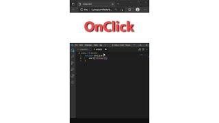 How to Call a JS function using OnClick event #Shorts