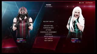 Yenot Raketa Vs Arcalis Vulpina - Universe Mode Smackdown Live