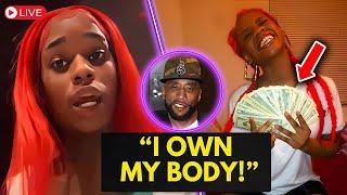 Sexyy Red Puts Lord Jamar & T-Pain On Bl@st After Exp0sin' She Broke | Selling Feet Pics?  #SexyyRed