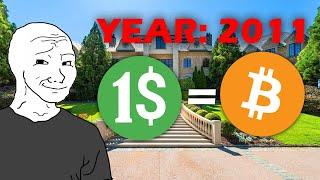 Wojak Time Travels And Buys 1$ Bitcoins - Low Budget Stories