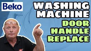 Beko wmb washing machine door handle & hinge catch: how to replace