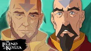 Aang Helps Tenzin Rescue Kya, Bumi, & Jinora In The Spirit World  Full Scene | The Legend of Korra