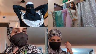 Niqab full day vlog house work busy day warning indianwear.