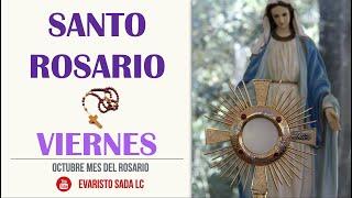 Rezar el  santo Rosario hoy viernes