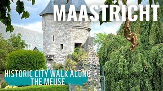 Walking Tour  Maastricht| Self-Guided City Walk | Best 4K Walk Historic Maastricht