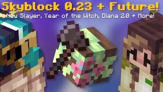 Skyblock 0.23 Update + Future Revealed! New Slayer, Diana 2.0, New Islands! (Hypixel Skyblock News!)