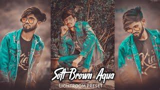 soft brown auqa preset free download | photo retouching in lightroom | snapseed photo editing 2022