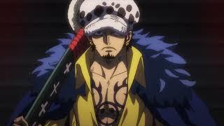 Trafalgar Law Real Name "Trafalgar D. Water Law" One Piece Ep. 1010