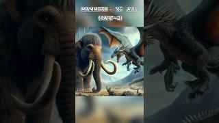 MAMMOTH VS All (Part ~2) #viral #animals #mammoth #comparison #trending