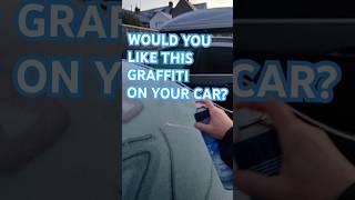 The Art of Ice Car Graffiti 