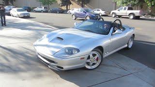 Rare Silver Ferrari 550 Barchetta (w/ startup)