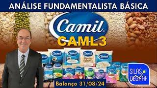 CAML3 - CAMIL ALIMENTOS S/A. ANÁLISE FUNDAMENTALISTA BÁSICA. PROF. SILAS DEGRAF