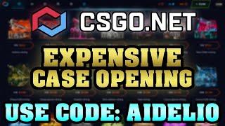 CSGO.NET Promo Code 2025  EXPENSIVE CASE OPENING  Best CSGONet Code "AIDELIO" + Free Bonus