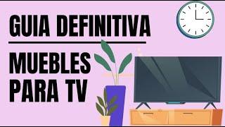 6 tendencias! Guía para escoger muebles para TV