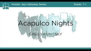 Acapulco Nights - Greg Yasinitsky