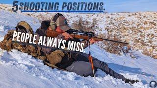 5 Field Shooting Positions You Need