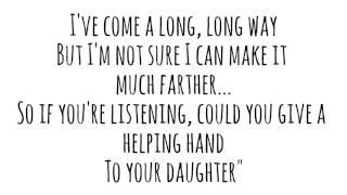 His Daughter- Molly Kate Kestner (Lyrics)