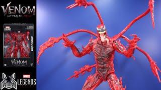 Marvel Legends Deluxe CARNAGE Venom 2 Let There Be Carnage Cletus Kasady Sony Movie Figure Review