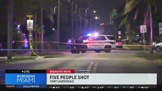 5 people shot in Fort Lauderdale