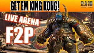 NEW RIVAL?! AND HE'S F2P TOO?! LIVE ARENA! Raid: Shadow Legends