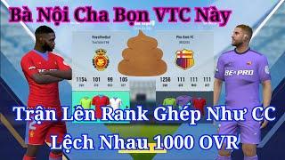  Be A Pro Football | Trận Cuối Leo Master Bị Ghép Lệch 1K OVR | Cay Tụi VTC Vãi Cả Ra!