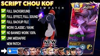 Script Skin Chou KOF - Iori Yagami No Password | Full Effect Voice | Patch Terbaru