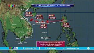 Áp thấp nhiệt đới thành bão số 4 sẽ di chuyển rất nhanh | VTVWDB